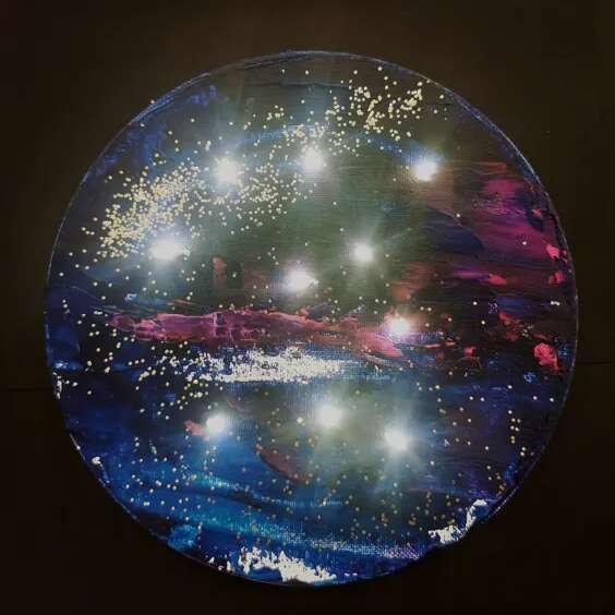 Visite/atelier autour de l'exposition temporaire : "Toile lumineuse".