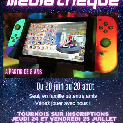 Tournoi switch à la médiathèque