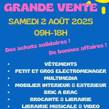 Grande Vente Emmaüs