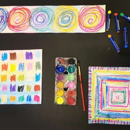 1er dimanche du mois : atelier "Motifs et couleurs abstraites"