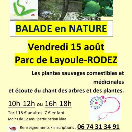 Balade Nature au Parc de Layoule