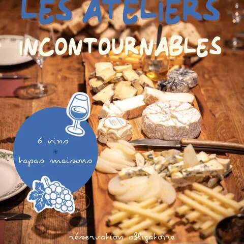Trinquons : atelier Incontournable Vins et Fromages
