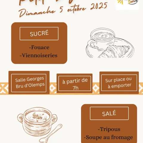 Petit déjeuner sucré et salé