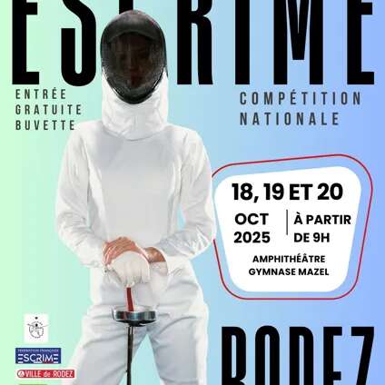 Compétition Nationale d’Escrime – Semaine de l’Epée