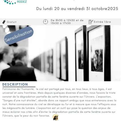 Exposition Songe d'une nuit étoilée