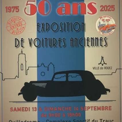 Exposition de voitures anciennes