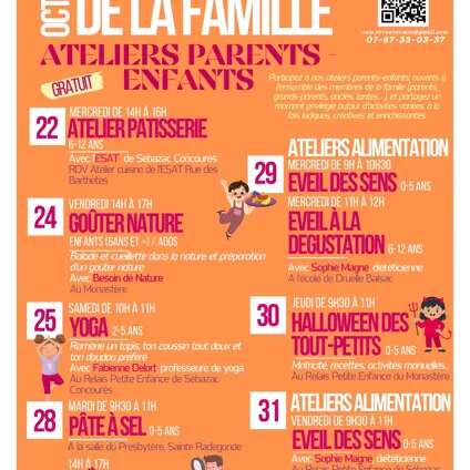 Atelier pâtisserie- mois de la famille