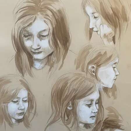 Visite/atelier : "Initiation à l'art du portrait : découverte des proportions et portraits rapides".