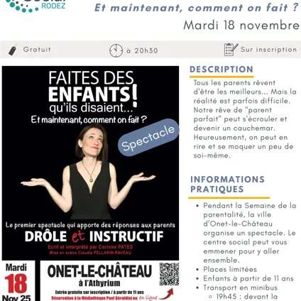 FAITES DES ENFANTS ! QU’ILS DISAIENT... Et maintenant, comment on fait ?