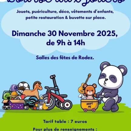 Bourse aux jouets