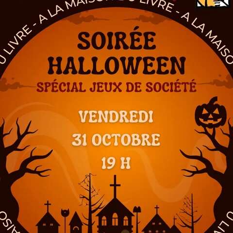 Soirée Halloween : spécial jeux de société !