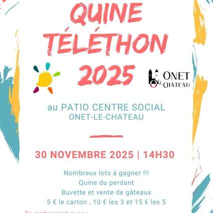 Quine du Téléthon
