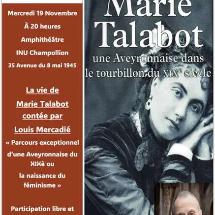 La vie de Marie Talabot contée par Louis Mercadié