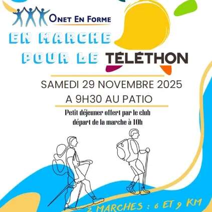 Une marche pour le Téléthon