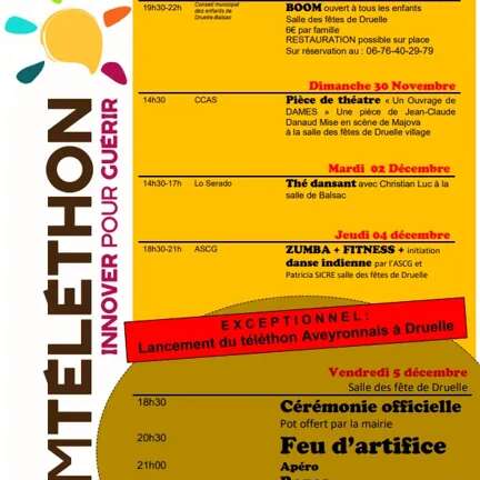 TELETHON - Marché de Noël