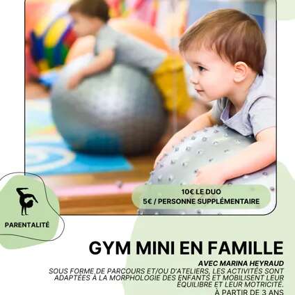 LOISIRS EN FAMILLE : Gym mini