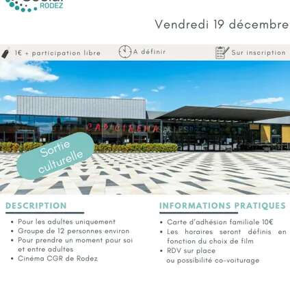 Sortie culturelle : cinéma