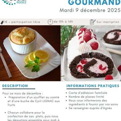 Atelier culinaire : Rendez-vous gourmand