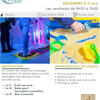 Activités parents & enfants (0-5 ans)