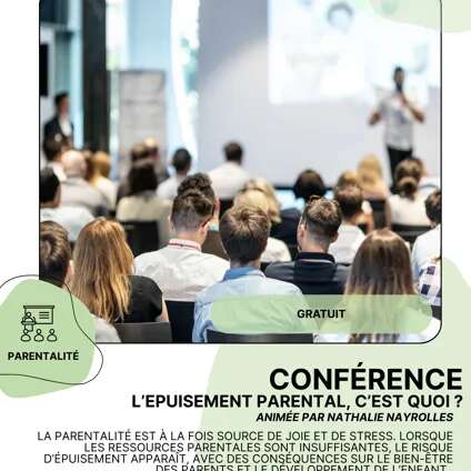 CONFÉRENCE : Épuisement parental, c'est quoi ?