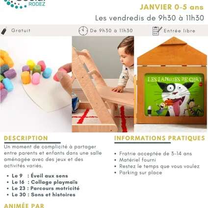 Activités parents & enfants (0-5ans)