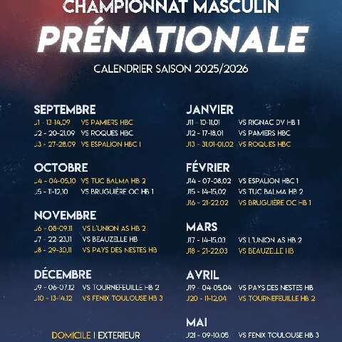 Match Roc Handball - Prénationale