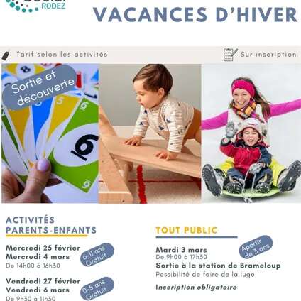 Animations vacances d'hiver