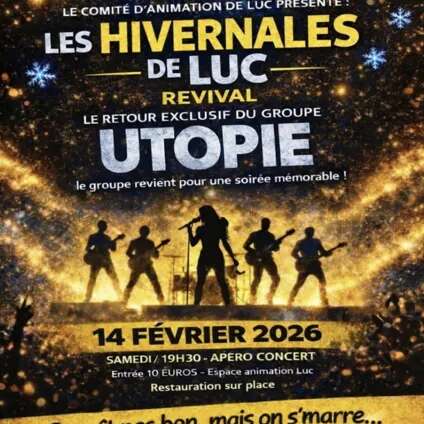 Apéro Concert : Les Hivernales de Luc