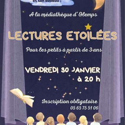 Lectures étoilées à la médiathèque