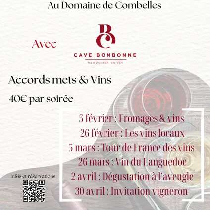 Les Jeudis Dégust' au Domaine de Combelles