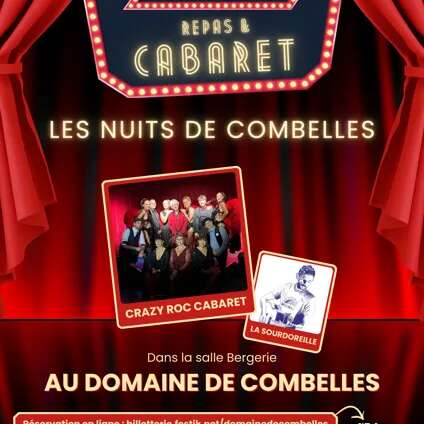 Repas & cabaret : Les Nuits de Combelles