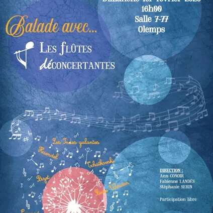 Concert les Flûtes Déconcertantes