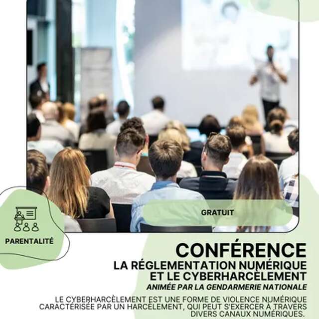 CONFÉRENCE : La règlementation numérique et le cyberharcèlement