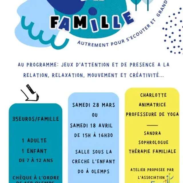 Atelier jeux En Famille !