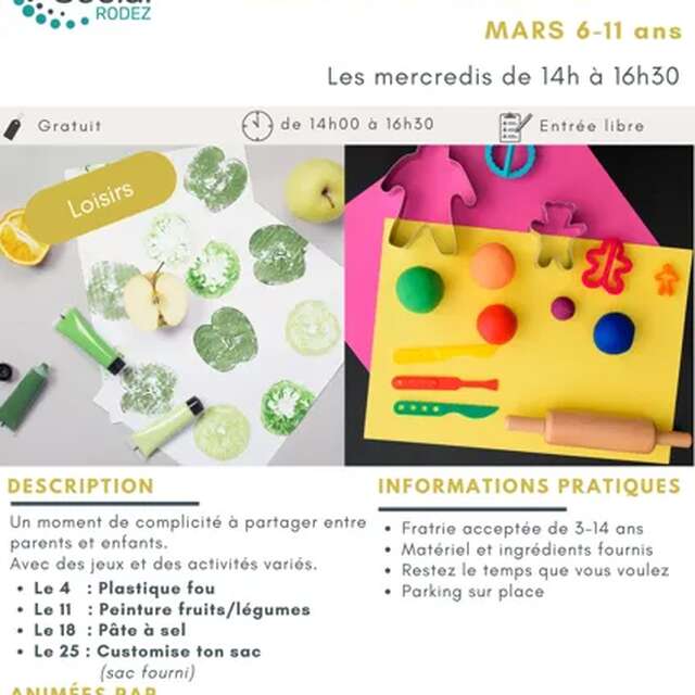 Activités parents & enfants (6-11ans)