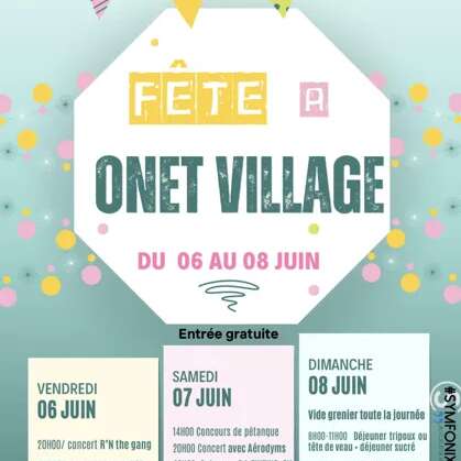 Fête d'Onet-Village