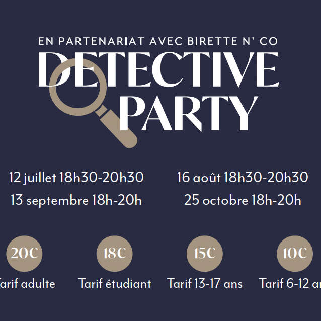 Detektivparty in Monmousseau
