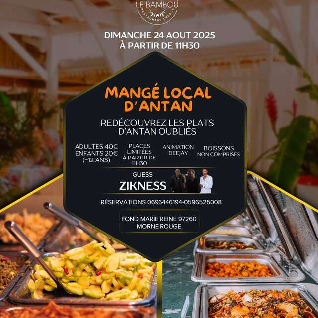 Mangé Local d'Antan (Le Bambou)