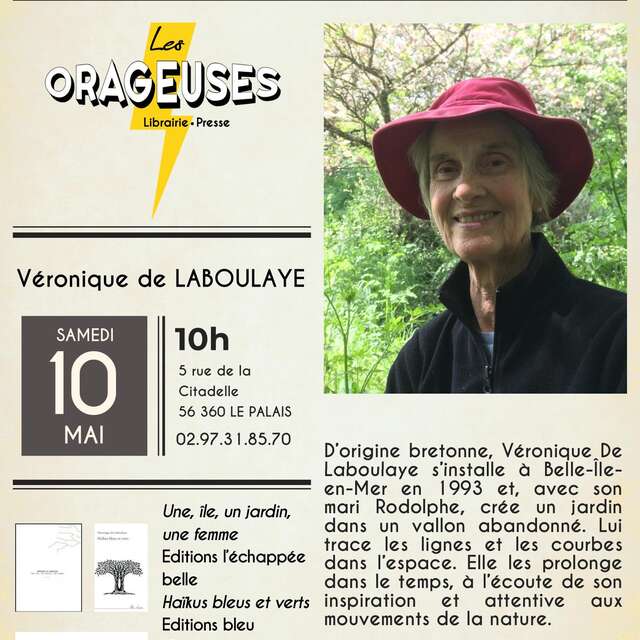 Séance de dédicace : Véronique de La Boulaye