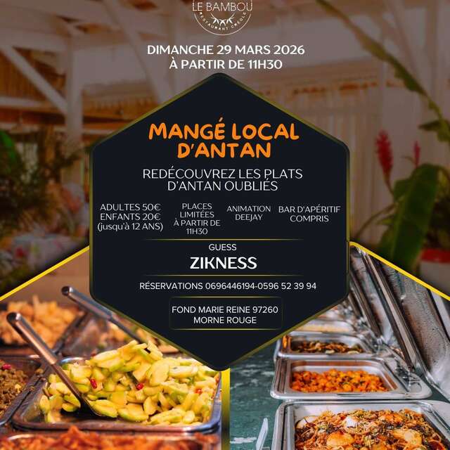 Mangé Local d'Antan (Le Bambou)