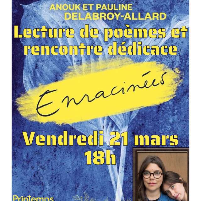 Printemps des poètes : Lecture par Anouk et Pauline Delabroy-Allard