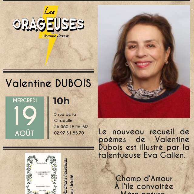 Séance de dédicace : Valentine Dubois