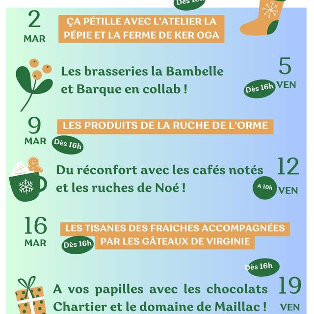 Les dégustations de l'Epi'Centre