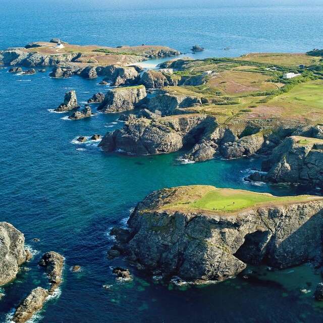 Initiation découverte sur le golf de Belle Ile