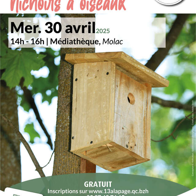 Atelier Nichoirs à oiseaux
