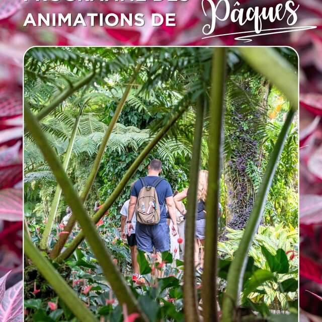 Programme de Pâques (Le jardin de Balata)