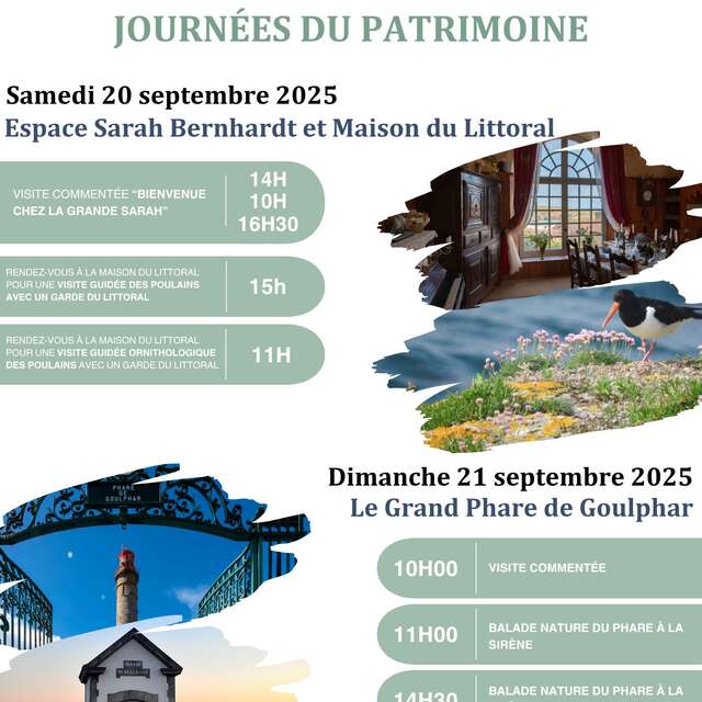 Journées du Patrimoine : visite commentée au Grand Phare