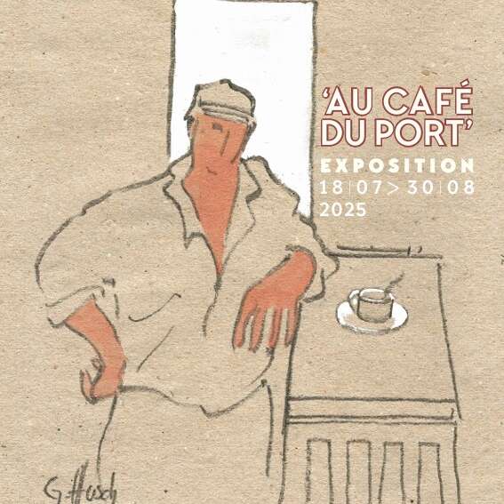 Exposition : Gerald Musch "Au café du port"