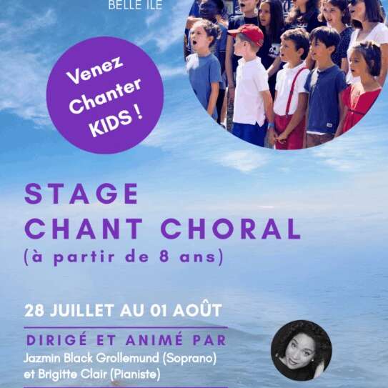 Stage Chant Choral : Venez chanter kids