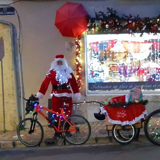Randonnée vélo du père Noël